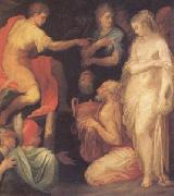 ABBATE, Niccolo dell The Continence of Scipio (mk05) oil painting on canvas